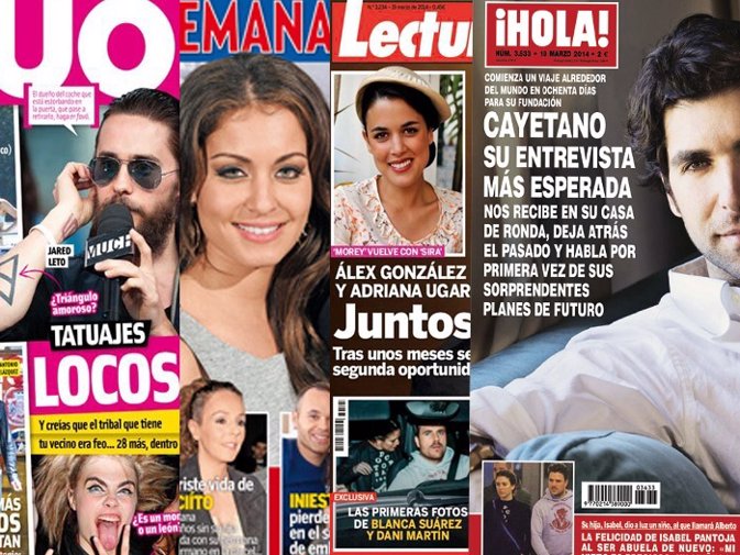 Quiosco Revistas 12 marzo 2014