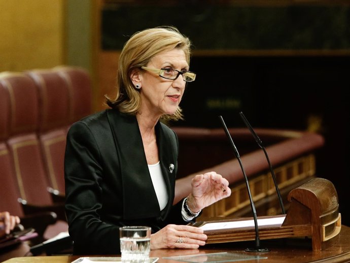 Rosa Díez, portavoz de UPyD