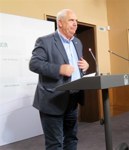 El secretario general de CCOO en Andalucía, Francisco Carbonero