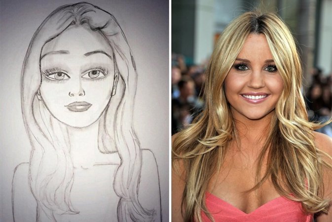 El inquietante/impactante autorretrato de Amanda Bynes realizado por si misma