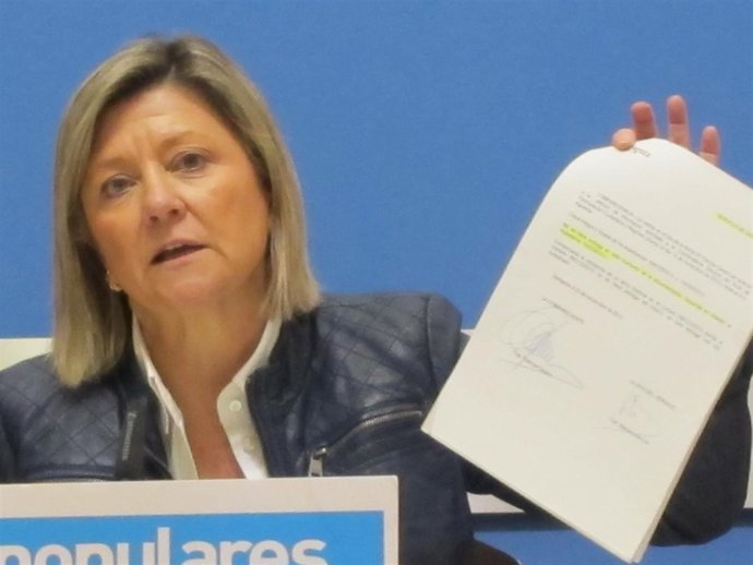 La concejal del PP, Patricia Cavero