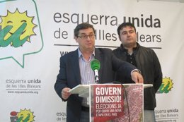 El portavoz de la Izquierda Plural en Palma