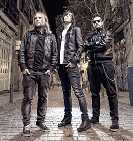 Integrantes del grupo de indie-rock 'Dinero'.