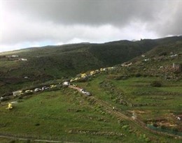 Vuelco de un micro bus