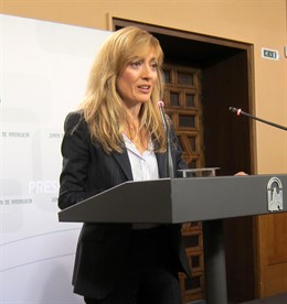 La secretaria general de UGT-A, Carmen Castilla