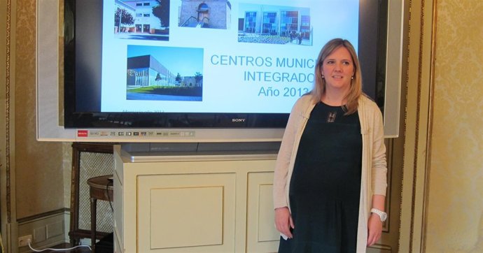 Clarisa Molina en la presentación de la Memoria de Actividades