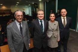 El consejero en la jornada de internacionalización con Colombia