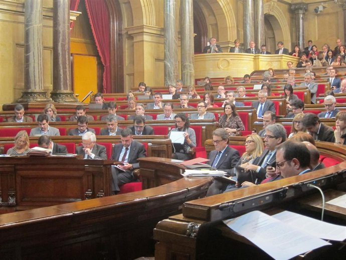 Pleno del Parlament