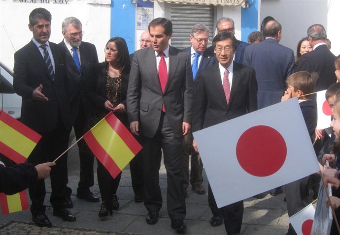 Acto con el embajador de Japón