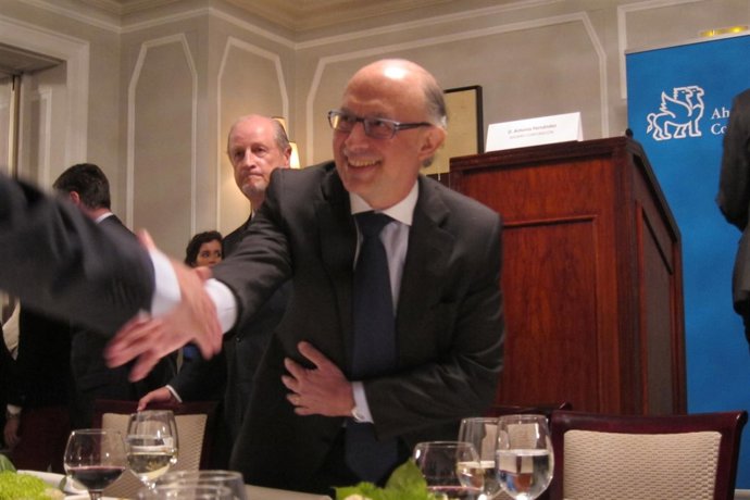 El ministro de Hacienda, Cristóbal Montoro