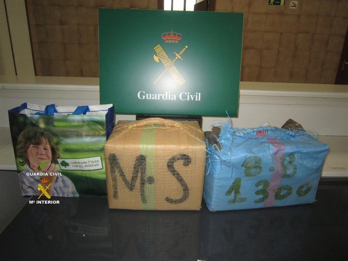 Hachís incautado en La Jonquera