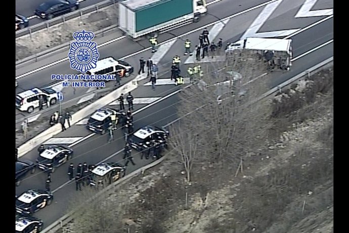 Persecución policial por el extrarradio madrileño