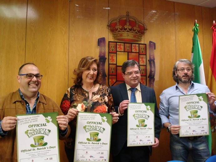 Presentación de la fiesta del Día de San Patricio en Jaén