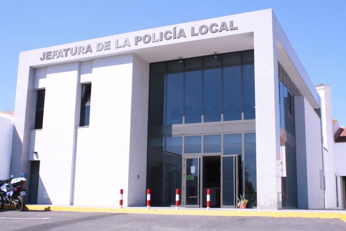 Edificio de la Policía Local de Cartaya. 