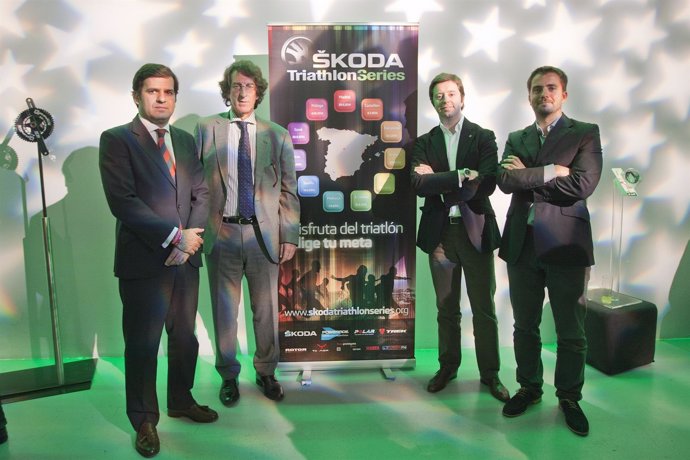SKODA Triatlón Series se presenta en Madrid