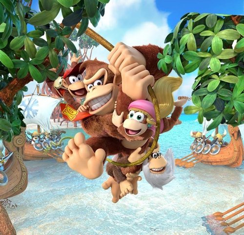 Videojuego para Wii U de Nintendo Donkey Kong Tropical Freeze