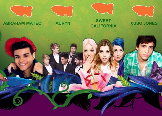 Abrama Mateo, Ayrin, Sweet California y Xuso Jones lucharán por los Nickelodeon 