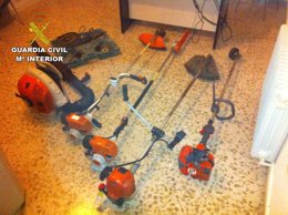 Objetos robados en Logrosán