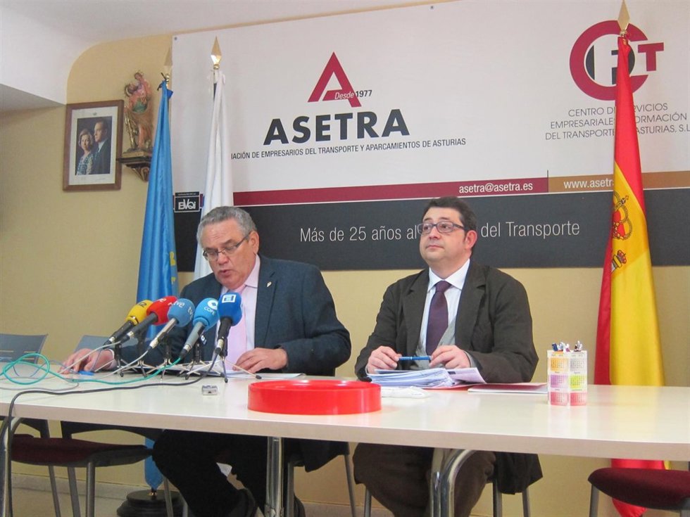 El presidente de Asetra, Ovidio de la Roza
