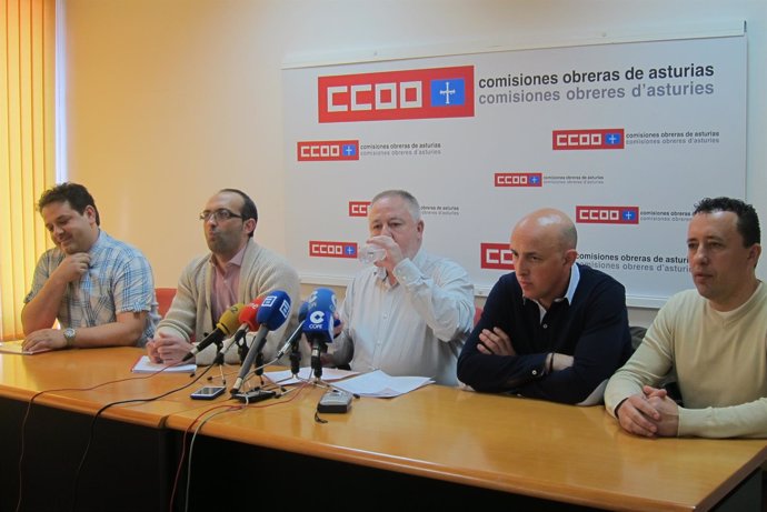 Rueda de prensa de CCOO