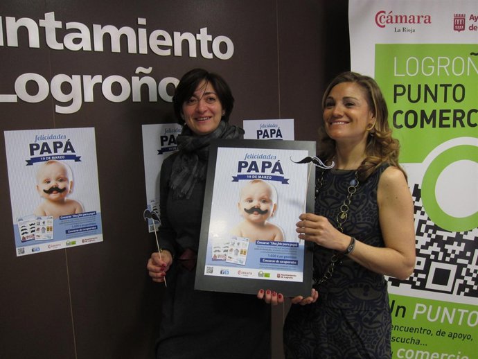 Montes y Lacarra, con la imagen de la campaña del Día del Padre