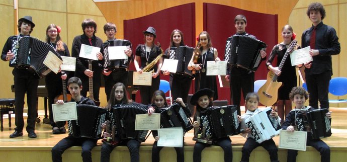 Alumnos conservatorio Jesús de Monasterio