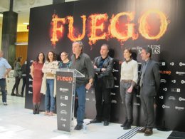 José Coronado, en la presentación de 'Fuego' en Bilbao
