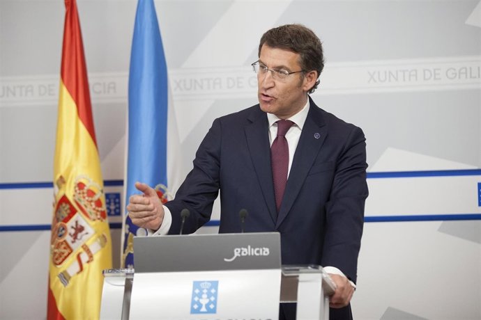 Alberto Núñez Feijóo comparecerá en rolda de prensa para dar conta dos asuntos t