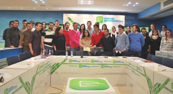 Encuentro de NNGG en Málaga.