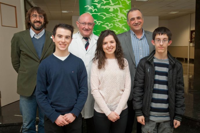 Ganadores de la Olimpiada regional de Biología.