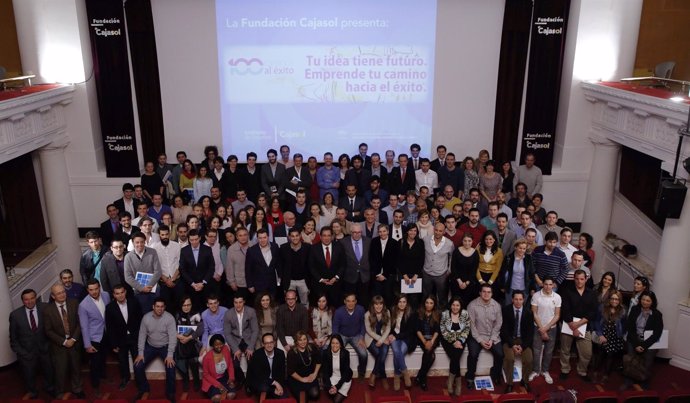 Presentación del programa '100 caminos al éxito' de la Fundación Cajasol