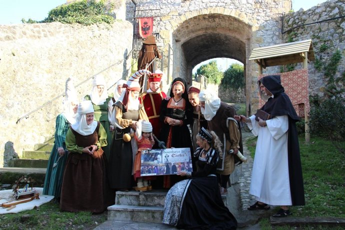 Presentación del cartel del 'Último Desembarco de Carlos V' en Laredo