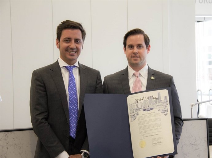 Declaración del 6 de marzo como 'Día de Cosentino Center' en Houston