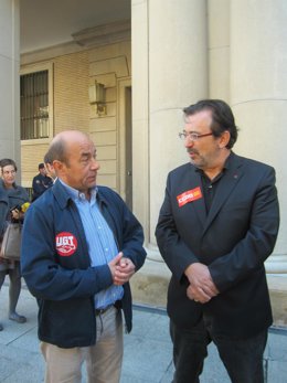 Daniel Alastuey y Julián Buey.