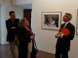Carlos Siñeriz, director de relaciones institucionales de Cajastur. Palacio Revi