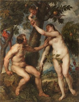 Adán y Eva, de Pedro Pablo Rubens