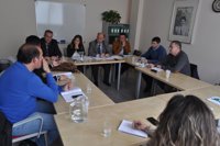 El PSOE y la plantilla de la base de Morón piden un frente común para defender a los trabajadores españoles