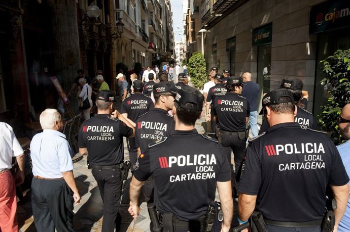 Policías locales de Cartagena