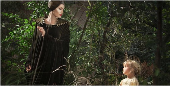 Vivienne, era la única que no tenía miedo a Angelina Jolie vestida de Maléfica
