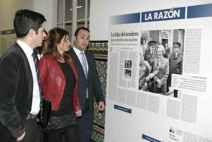 Exposición sobre portadas de 'La Razón'