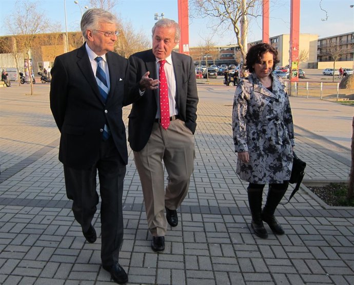Torres-Dulce a su llegada a la Facultad de Ciencias Sociales de la USAL