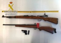Detenido en Almenara un hombre por tenencia ilícita de un rifle de la II Guerra Mundial
