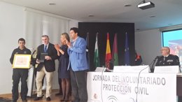Entrega de premios de Diputación a agrupaciones de Protección Civil