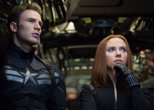 Scarlett Johansson en Capitán América 2