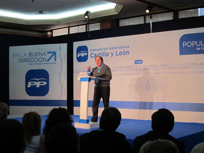 Herrera en la clausura de la convención