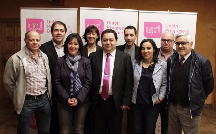 Integrantes de la dirección de UPyD en Castilla y León