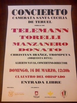 La Camerata Santa Cecilia ofrece un concierto este domingo.