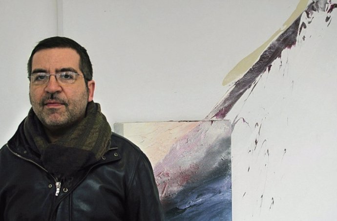 El pintor segoviano Alberto Reguera