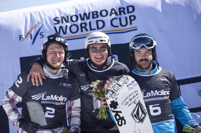 Regino Hernández snowboard Copa Mundo
