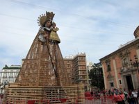 Más de 100.000 personas participarán este lunes y martes en la ofrenda a la Virgen de los Desamparados